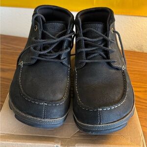 OluKai Black Leather Men's Boots